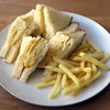 厚焼き卵サンド（\450）