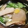 京都海老芋と羅臼雲子と岩手松茸のお椀