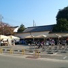 早朝の様子
