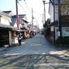 早朝の河原町妻入商家群☆