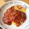 ボンボンカフェのやわらぎオムライス。