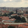 チェコ城からの街並み景色。