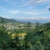 名胡桃城から沼田城を望む