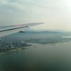 いよいよ福岡市上空へ。