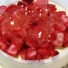 イチゴのケーキ