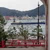 赤間神宮から望む関門海峡