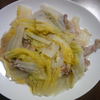 豚肉と白菜の蒸し物