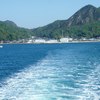 忠海町並み　アヲハタ本社があります