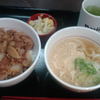 なか卯　牛丼・小うどんセット