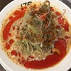 冷やし担担麺 汁あり ネギ増しになっちゃってる？