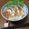 鯵どんぶり