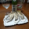 自分でむいた牡蠣を京都の千鳥酢で