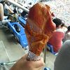 息子君の手より大きいワイルドチキン