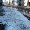 ⑲道路には雪が