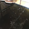 漆器に映り込み