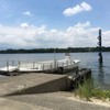 舟で渡る県道です