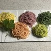 五色の野菜三輪素麺