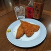アジフライと白身魚フライジャンクな一品