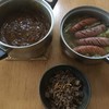 カレー＆ポトフ＆しぐれ煮作成