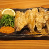手羽先の唐揚 680円(特製つけ塩)