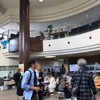 厚生センターの玄関ロビー