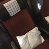 【復路・JAL便①】upグレードされていたシート