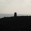 暮れなずむ灯台跡
