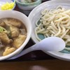 肉汁付けうどん、肉は豚ＯＲ牛の選択