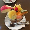 クリームあんみつ 600円。