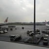 天候もいまいちの羽田空港。私の虫歯みたい(笑)