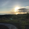 青ヶ島ヘリポートから見る朝陽