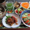 １８日のくわいが一品入ったランチ