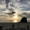 弁天島の夕日