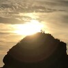 弁天島の夕日