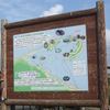 野付半島の案内図です。