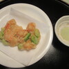 「海老と空豆のかき揚げ」