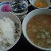 保土ヶ谷インターだったかな？とん汁定食