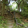 ②③ 塚に上る入口が3カ所ある