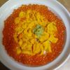 「うに・いくら丼」にしてみました
