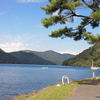 箱根プリンスの湖畔