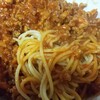 ザリミートパスタ、、超旨いです。