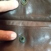 クローム鞣しなのかパーツに青錆びは無し。