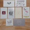 たくさんショップカードいただきました
