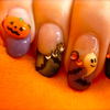 ネイルもハロウィン