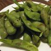 茹であがった黒大豆枝豆　　やわらかくてとても美味い