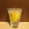 炭酸割り＋はるか風？な柑橘の皮　5月