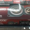 ケンウッドの新品スピーカーに交換しました。