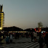 夕暮れのラーメン祭り