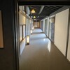 御居間前の廊下