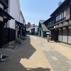 再現された出島の通り。